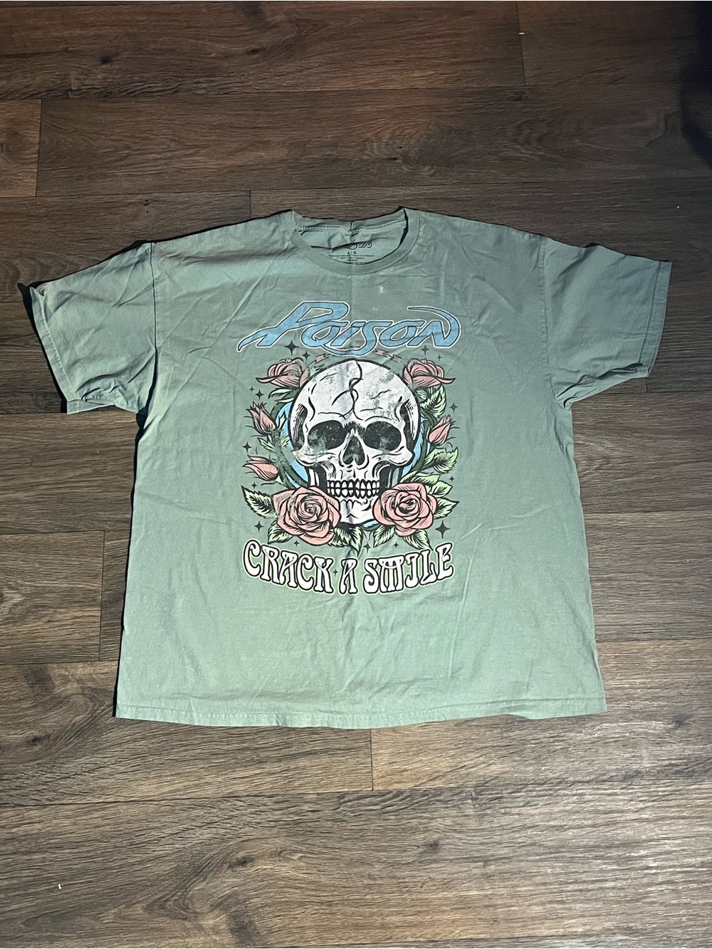 Large Green Graphic Tee